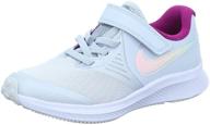 👟 platinum multicolor nike runner sneaker - stylish athletic shoes for girls logo