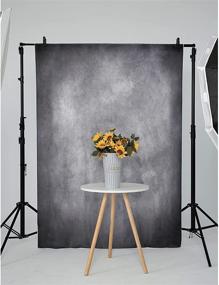 img 2 attached to 📸 Captivating Kate 5x7ft Texture Backdrop: Gorgeous Gray Purple Abstract Portrait Headshot Backgrounds for Photoshoots & Studio Props