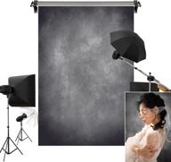 📸 captivating kate 5x7ft texture backdrop: gorgeous gray purple abstract portrait headshot backgrounds for photoshoots & studio props logo