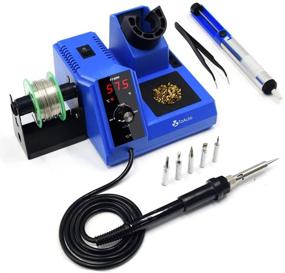 img 4 attached to FastToBuy Soldering Station: Adjustable Temperature Range from 194°F to 896°F