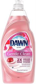 img 4 attached to Gentle and Refreshing Dishwashing Liquid: Dawn Ultra with Pomegranate & Rose Water, 24 fl oz