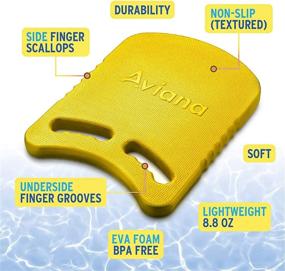 img 2 attached to 🏊 Junior Kickboard Buoy for Kids: Swimming Aid & Exercise Training Board, Ideal for Pool & Open Waters, EVA Material & BPA Free