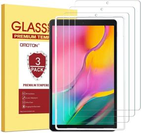 img 4 attached to OMOTON [3 Pack] Tempered-Glass Screen Protector for Samsung Galaxy Tab A 10.1 2019 SM-T510 – Scratch-Resistant & Bubble Free