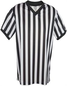 img 3 attached to 👕 Ultimate Referee Shirts: V-Neck Style for Perfect Men's Officiating Attire