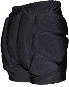 img 4 attached to 🩲 Pain-Relief Padded Figure Skating Shorts – Shielding Hips, Tailbone & Butt