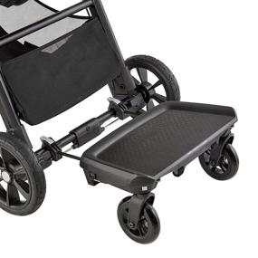 img 3 attached to 🚶 Baby Jogger Glider Board for City Mini 2, GT2, Select Strollers - Black: Easy Attachment & Smooth Ride
