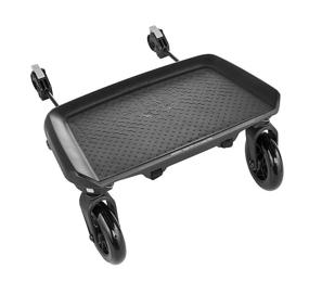 img 4 attached to 🚶 Baby Jogger Glider Board for City Mini 2, GT2, Select Strollers - Black: Easy Attachment & Smooth Ride