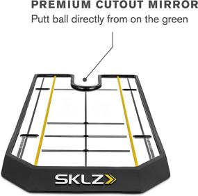 img 3 attached to 🎯 Enhance Accuracy and Consistency with the SKLZ True Line Putting Alignment Mirror