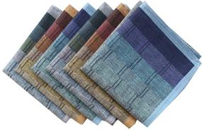 img 3 attached to 🧣 Cotton Handkerchiefs: Assorted Classic Hankies for Better SEO