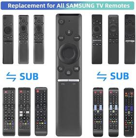 img 1 attached to ГВиртю БН59-01266А голосовой блютуз-пульт для Samsung Mic Smart Remote Control, совместим с Samsung 2017 MU 6 7 8 9 серии 4K UHD LED QLED Frame Flat Curved Smart TV.