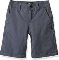 👖 oneill boys chino short: high-quality slate shorts for boys' clothing logo