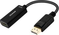 🔌 адаптер benfei displayport в hdmi с позолоченным разъемом: мужской на женский | совместим с lenovo, dell, hp и другими брендами логотип