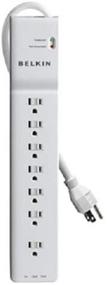 img 2 attached to Enhanced Belkin 7-Outlet Surge Protector with 4-Foot Cable (Model BE107201-04)