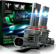 poison scorpion fanless headlight bulbs logo