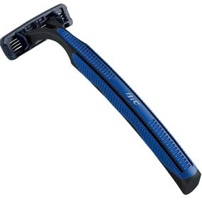 img 2 attached to 🪒 BIC Comfort 3 Men’s 3-Blade Disposable Razor, 24-Count, Blue - Achieve an Incredibly Soothing and Comfortable Shave