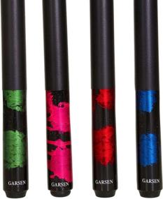 img 3 attached to GARSEN 4-Piece Pool Cue Stick Set 58 inch - 18 oz, 19 oz, 20 oz, and 21 oz - Billiard House Bar Equipment