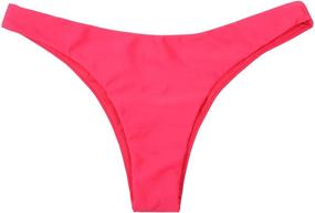 img 1 attached to Ocean Blues Womens Cheeky Brazilian