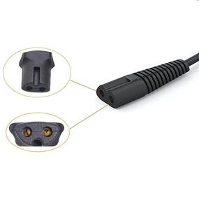 img 1 attached to 🔌 Braun Charger: 12V Power Cord for Shaver Series 3/7/5/1/9 & More Models