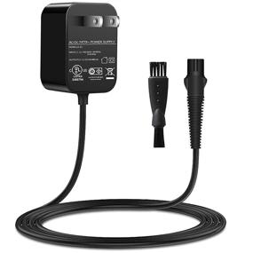 img 4 attached to 🔌 Braun Charger: 12V Power Cord for Shaver Series 3/7/5/1/9 & More Models