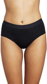 img 3 attached to Thinx Super Cotton Brief Period Underwear: The Ultimate Menstrual Protection!