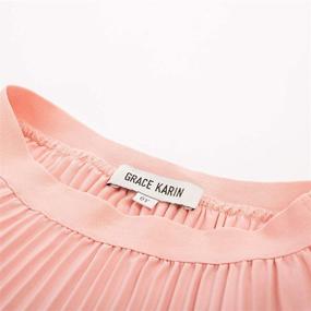 img 2 attached to 👗 GRACE KARIN Pleated Elastic Skirts & Skorts for Girls - Stylish Girls' Clothing