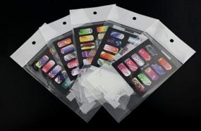 img 2 attached to Enhance Your Nail Art with Reusable Airbrush Stencils - Top-of-the-Line Painting, Drawing & Art Supplies!