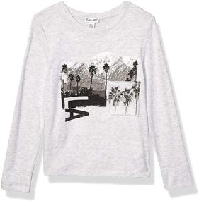 img 2 attached to 👕 Stylish Boys' Little Long Sleeve Top: Splendid Comfort and Durability!