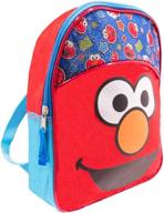 sesame street toddler preschool backpack logo
