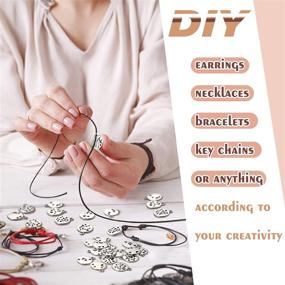 img 2 attached to Enhance your DIY Jewelry: 72 Double-Sided Zodiac Metal Charms - Inspire Your Creation!