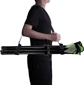 img 4 attached to 🛴 XccMe Adjustable Kick Scooter Shoulder Strap - Convenient & Ergonomic Scooter Carrying Solution for No Back Damage