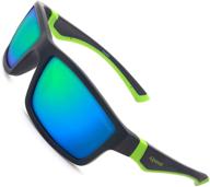 🕶️ alpment kids polarized sunglasses - flexible tpee frame with adjustable strap for boys and girls, ages 6-12 logo