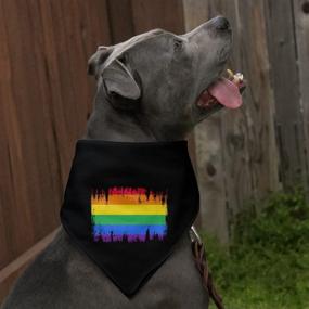 img 2 attached to Rainbow Pride Lesbian Contemporary Bandana