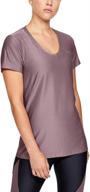 👚 stylish and functional: under armour women's tech novelty v-neck t-shirt logo
