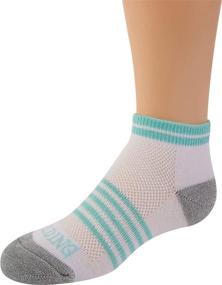 img 3 attached to 🧦 Spalding Girls 6-pack No Show Athletic Socks with Enhanced Arch Support