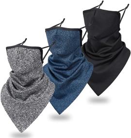 img 4 attached to ❄️ Winter Scarf Gaiter - Cozy and Warm Neck Cover