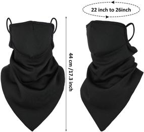 img 2 attached to ❄️ Winter Scarf Gaiter - Cozy and Warm Neck Cover
