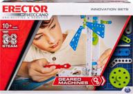 🧩 unleash your creativity with meccano erector geared machines building set logo