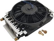 🔌 derale 15800 electra-cool remote cooler, in sleek black finish logo