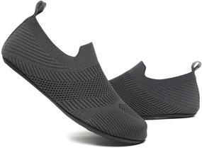 img 3 attached to CanLeg Comfortable Slippers Lightweight CL21036AllBlack47 Women's Shoes and Athletic