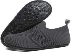 img 2 attached to CanLeg Comfortable Slippers Lightweight CL21036AllBlack47 Women's Shoes and Athletic