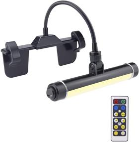 img 4 attached to HONWELL Rechargeable Picture Light: Cordless Art Light with Remote and 360° Flexible Neck - Ideal for Paintings, Dartboards, and Picture Frames