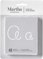 martha stewart crafts alphabet 32273 art supplies for painting and drawing логотип