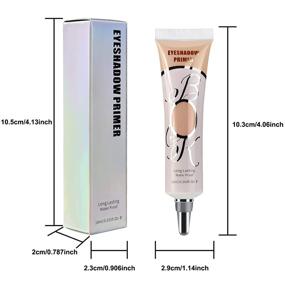 img 3 attached to 👁️ Ownest 3 Colors Eyeshadow Makeup Primer: Enhance and Extend Your Eye Makeup Looks with this Waterproof Long Lasting Matte Base - Set A