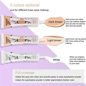 img 1 attached to 👁️ Ownest 3 Colors Eyeshadow Makeup Primer: Enhance and Extend Your Eye Makeup Looks with this Waterproof Long Lasting Matte Base - Set A