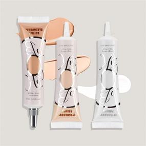 img 2 attached to 👁️ Ownest 3 Colors Eyeshadow Makeup Primer: Enhance and Extend Your Eye Makeup Looks with this Waterproof Long Lasting Matte Base - Set A