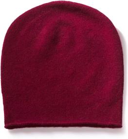 img 2 attached to Premium Quality Fishers Finery Cashmere Slouchy Beanie for Men