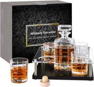 milliliter whiskey decanter set with glasses for optimal whisky enjoyment logo