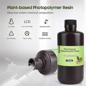 img 2 attached to 🌿 ELEGOO High Precision Resin for 3D Printers, Low Odor, Plant-Based