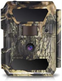 img 4 attached to 📷 WingHome Trail Camera - 12/16/22MP 1080P Game Camera with Night Vision No Glow, 0.4s Trigger Time - Outdoor Wildlife Camera Motion Activated Waterproof - 58pcs IR LEDs Infrared Hunting Camera