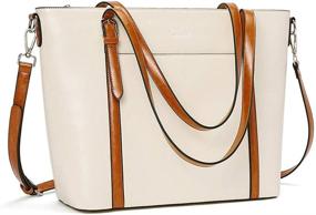 img 4 attached to 👜 Luxurious CLUCI Leather Designer Handbags: Women's Shoulder Bags & Wallets